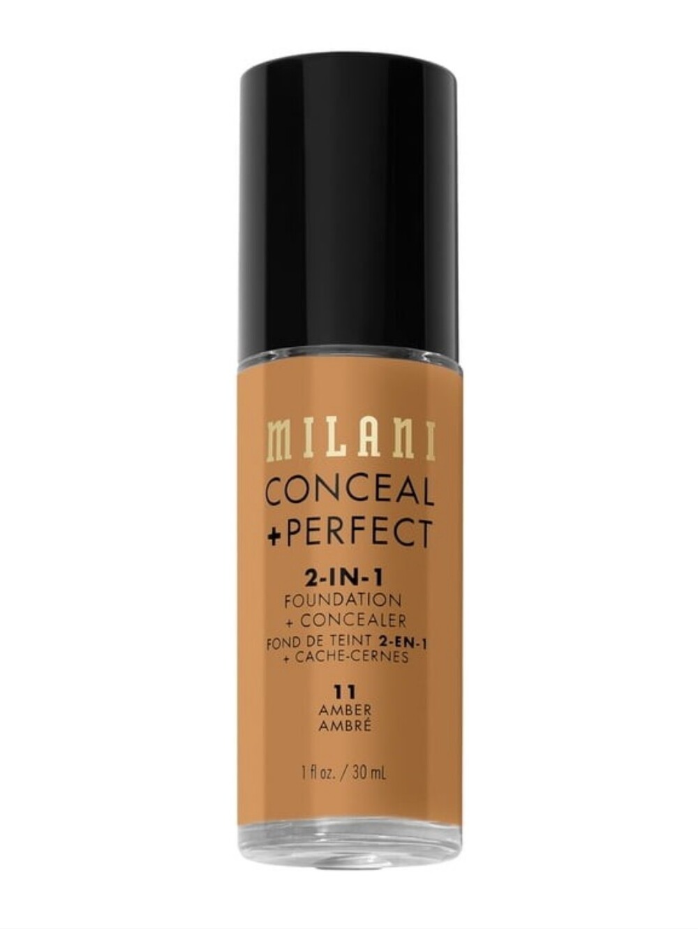 Milani Conceal + Perfect 2-in-1 Foundation + Concealer in shade 11 Amber